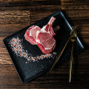 iberico 橡果級法式黑毛豬鞍扒帶骨厚切 (320G+-)