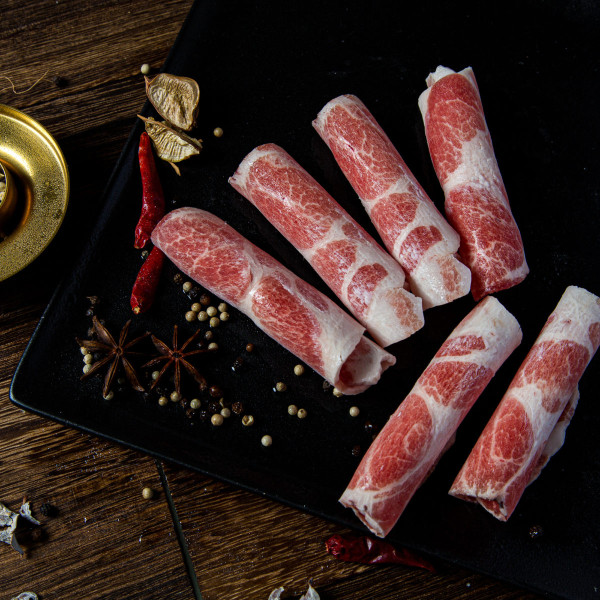 iberico 橡果級黑毛豬梅肉火鍋片 (200G+-)